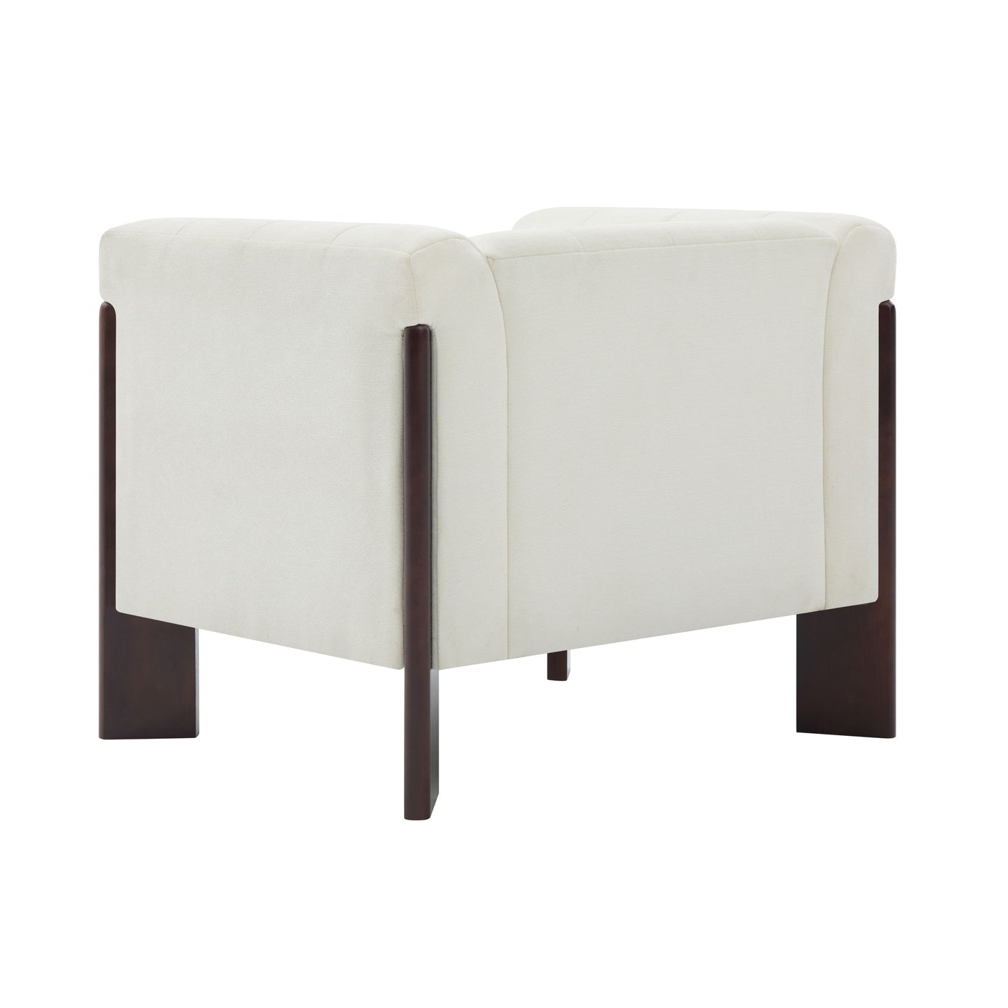 Accent Chair With Tight Back For Living Room