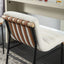 Lahni - 17" Boucle Fabric Counter Height Chair
