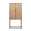Nolan - Bar Cabinet With Wine Storage - Brown