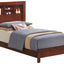 Bed With Transitional Design Stylish