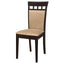 Upholstered Side Chairs (Set of 2) - Beige