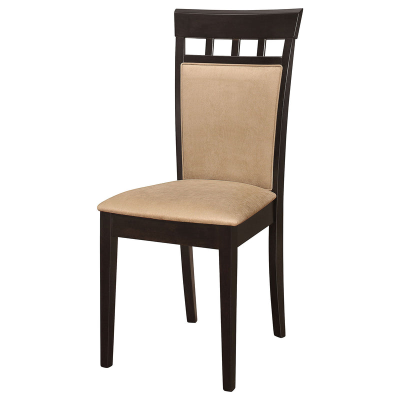 Sillas laterales tapizadas (juego de 2) - Beige