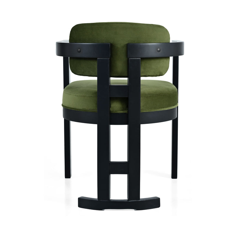 Stylish Indoor Upholstered Wood Dining Chair (Set of 2)