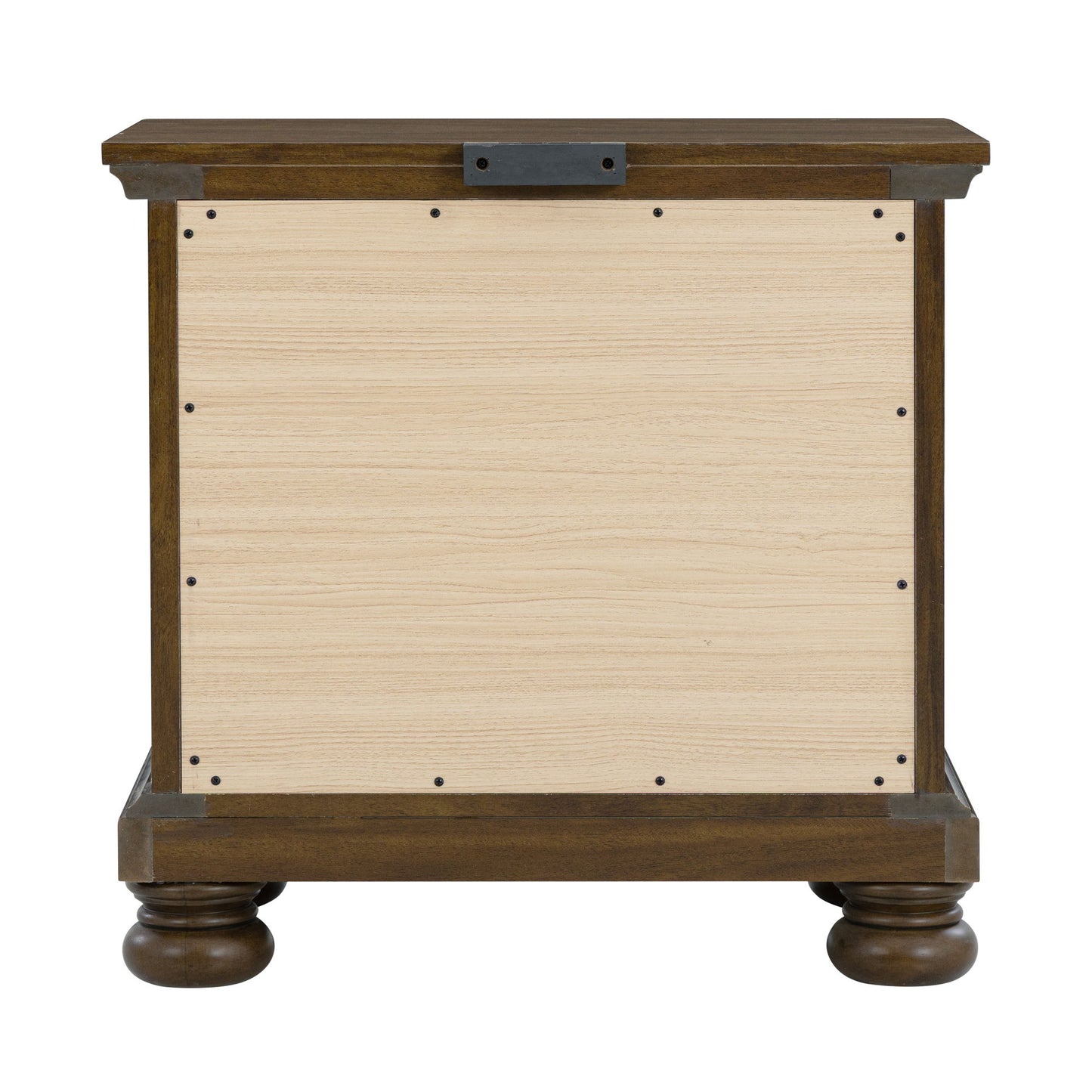 2 Drawer Nightstand With USB Charging Station