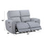 Jeromie - Power Motion Loveseat With USB Port - Gray