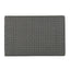 Outdoor Wicker Table With Rectangular Tabletop - Gray