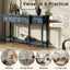 Retro Console Table With 3 Soft Close Drawers