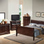 Louis Phillipe - Panel Sleigh Bed