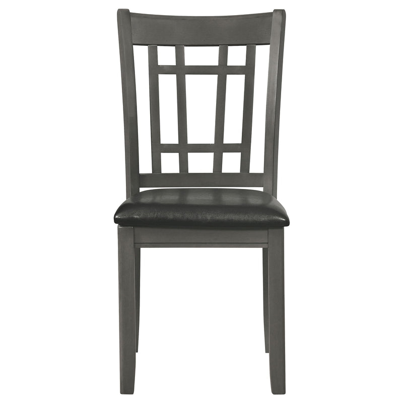 Lattice Back Side Chairs (Set of 2)