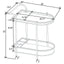 Serving Cart With Wine Rack