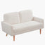 Sofa, European Style With Sleek Design, Modern & Vintage Flair, Upholstered 3 Seater Couch