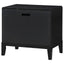 Mason - 2 Drawer Nightstand With Fluted Design - Black