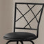 Swivel Stool Bar Height, Contemporary & Modern Style (Set of 2)