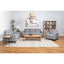 Harvey - Upholstered Tufted Accent Chair - Gray