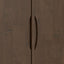 Harper - 3 Door Sideboard Buffet / Storage Cabinet - Walnut Brown