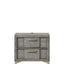 2 Drawer Night Bookmatched Veneers - Gray