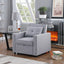 Zoey - Convertible Sleeper Chair With Side Pocket