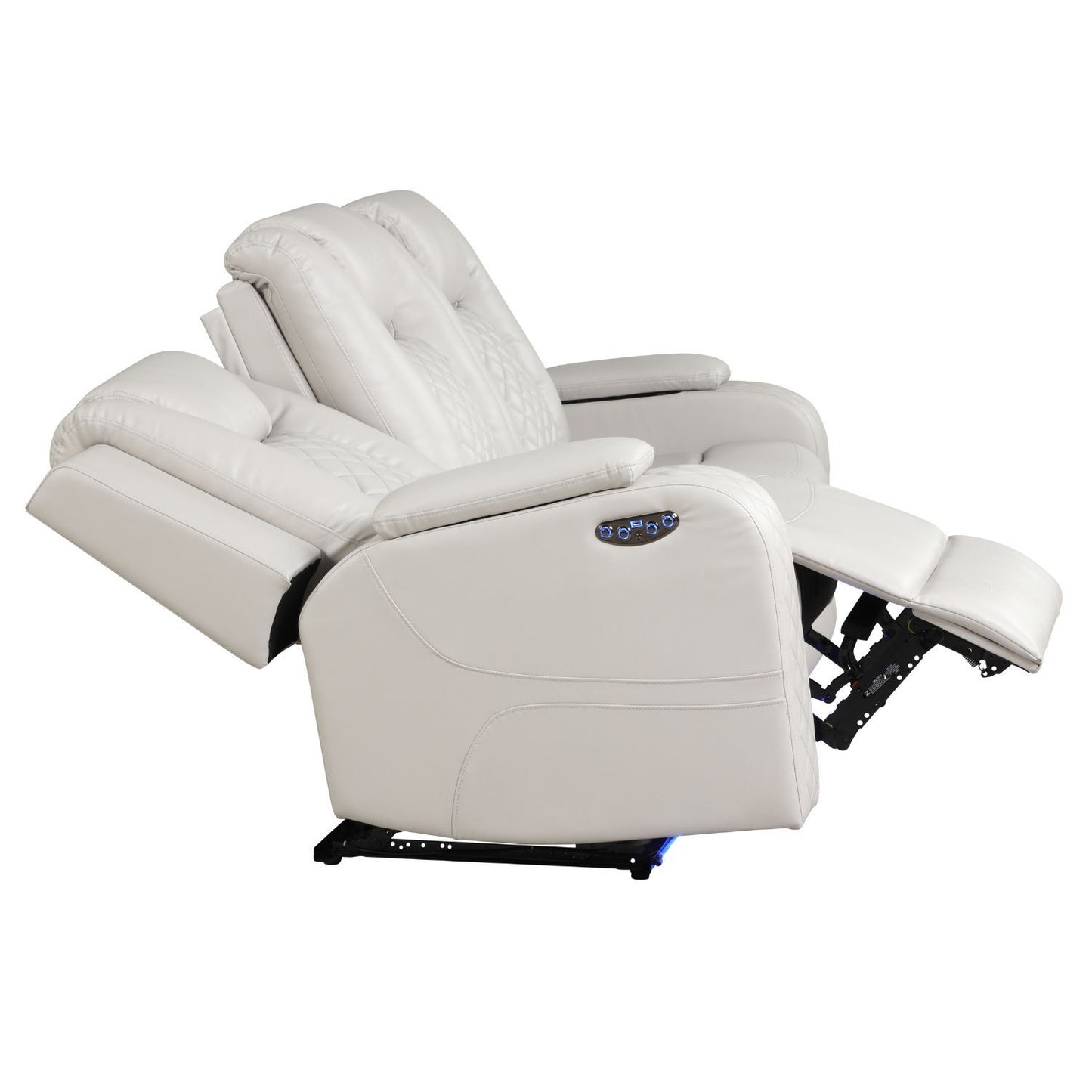 Benz - Power Reclining Sofa With LED Lighting