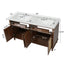 Bathroom Vanity With Double Sink, Large Storage Space