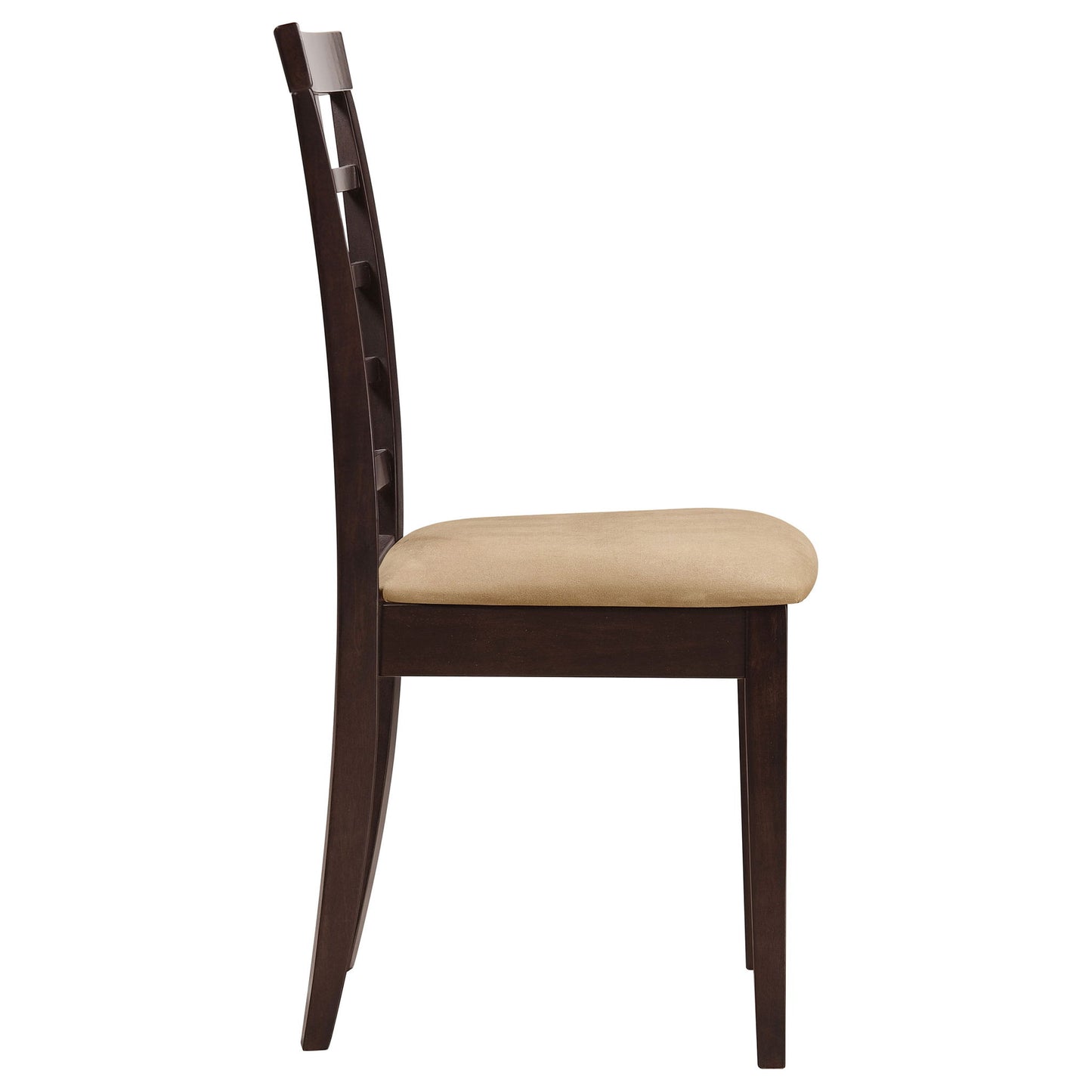 Vanetta - 3 Piece Dining Set With Drop Leaf Table And Chairs - Cappuccino