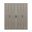 4 Door Wardrobe With 1 Drawer