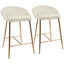 Matisse - Glam Counter Stool (Set of 2)