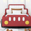 Race Car Shaped Platform Bed With Wheels