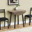 3 Pieces Dining Table Set, Small, Drop Leaf, Contemporary & Modern