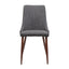 Mid Century Modern Fabric Armless Dining Chair