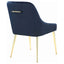 Walmer - Wingback Dining Chair (Set of 2) - Blue