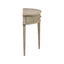 Vintage Inspired Storage Console Table With Fluted Doors