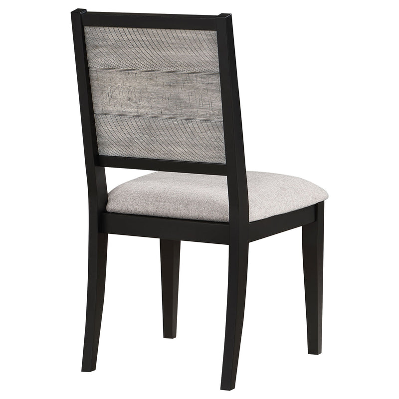 Dutchie - Upholstered Dining Side Chair (Set of 2) - Black
