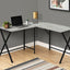 Computer Desk, Home Office, Corner, L Shape, Laptop, Contemporary / Modern