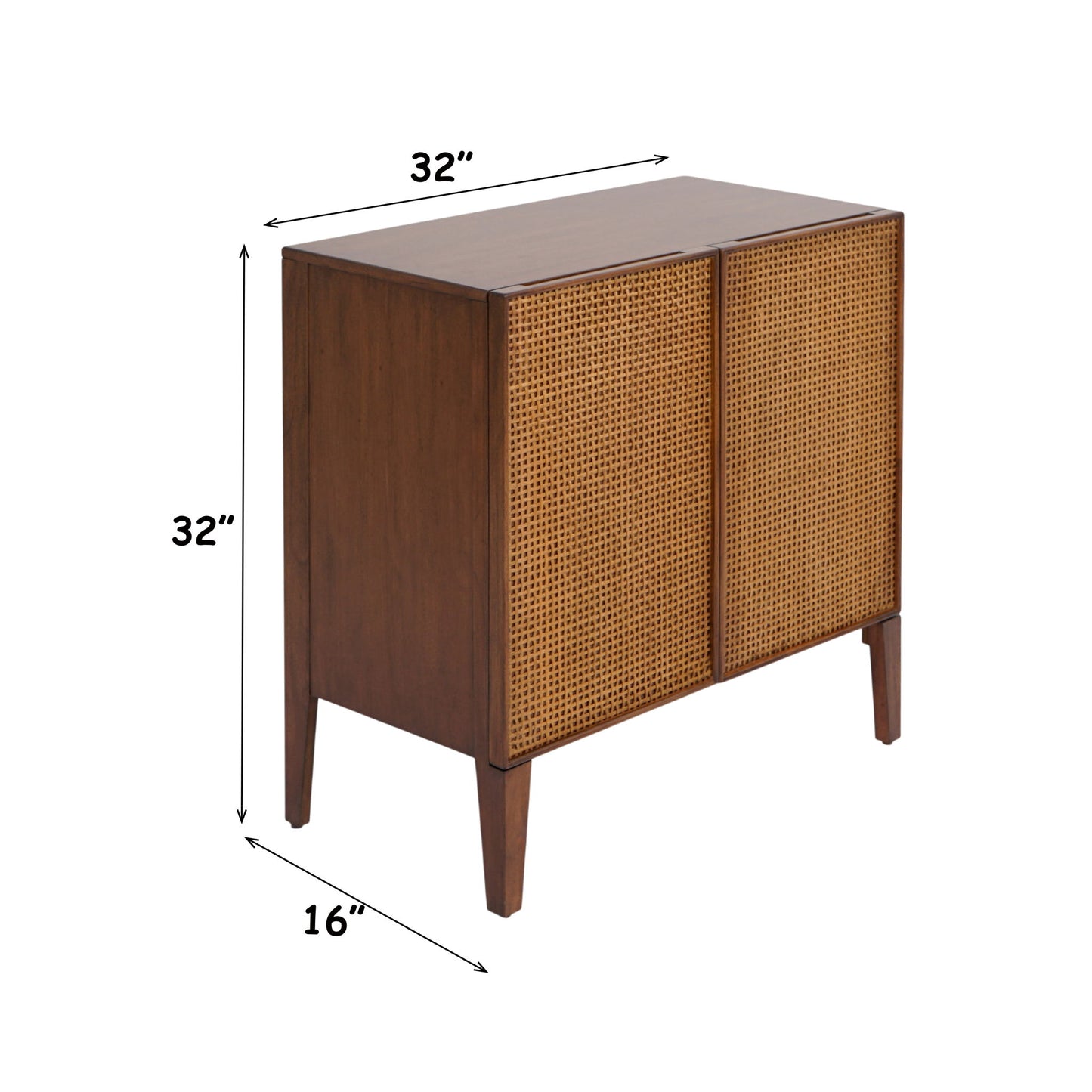 Lois - Cabinet - Walnut