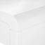 Computer Desk For Home Office, Storage Drawers, Contemporary & Modern - White