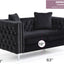 Elegant Track Arm Loveseat