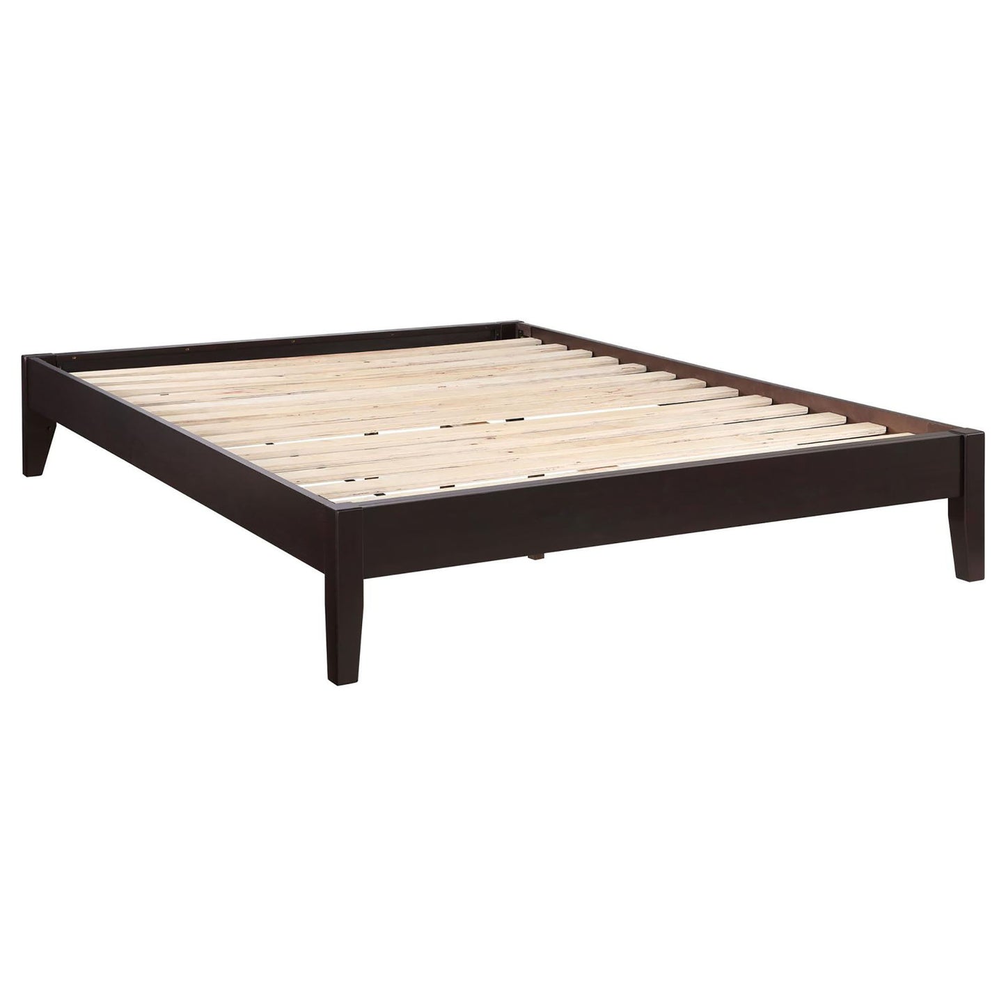 Platform Bed With Tapered Legs