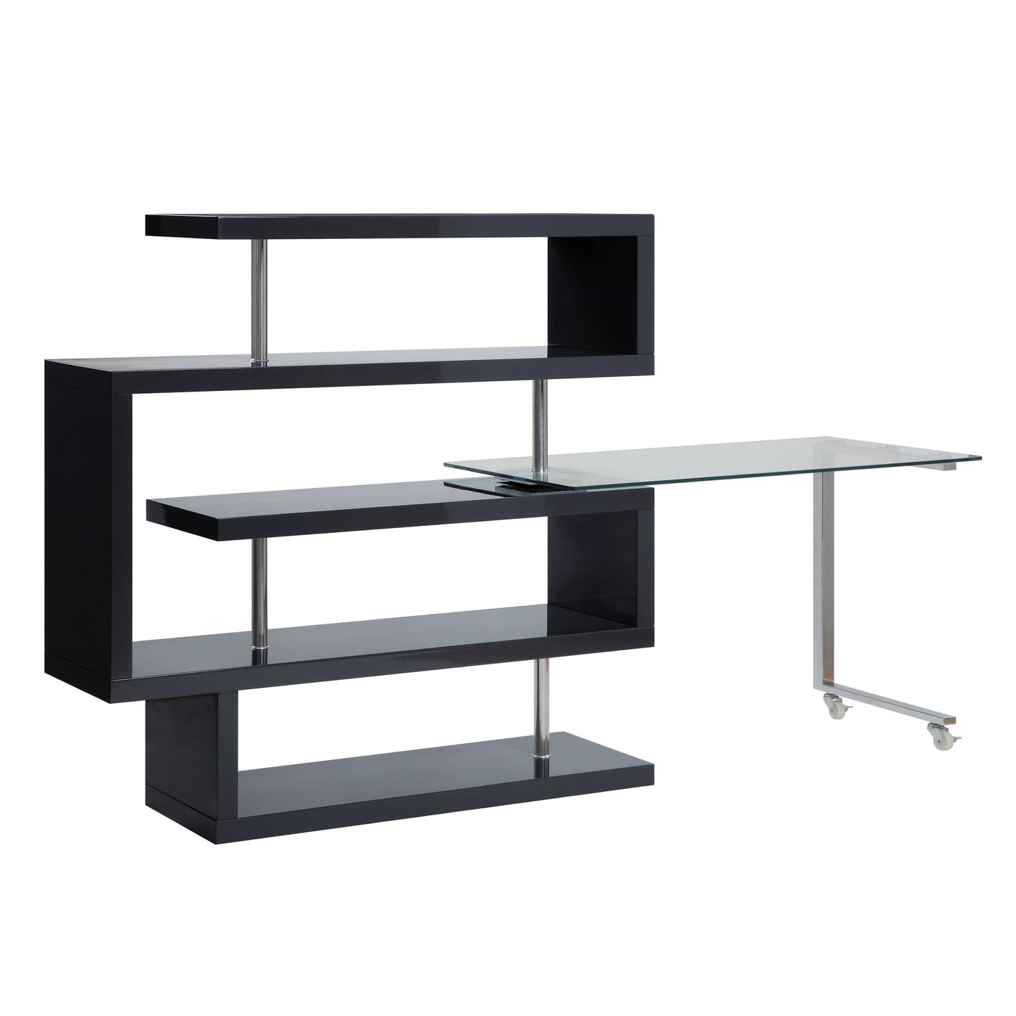 Buck II - Writing Desk & Bookshelf