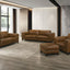 Sayer - Loveseat - Brown