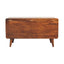 Curved Blanket Box - Chestnut