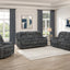 Stanwick - Glider Recliner With Power Footrest - Gray