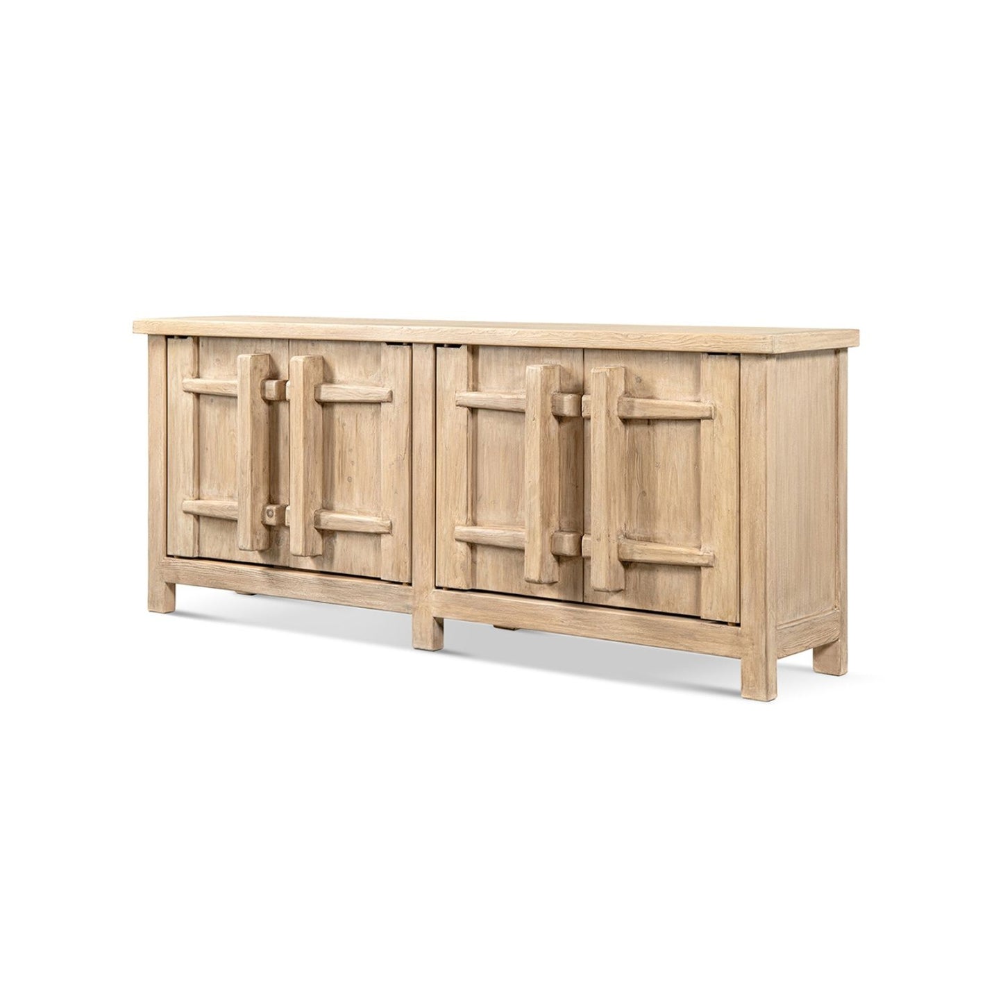 Rowan - 4 Door Sideboard Cabinet - Natural