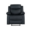 Blanche - Reclining Set With LED Lights, Speaker