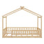 Bed House Bed Frame With Fence