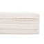 Premium Acacia Wood Lounge Chaise Set With Water Resistant Cushions, Adjustable Recline - Cream / Teak