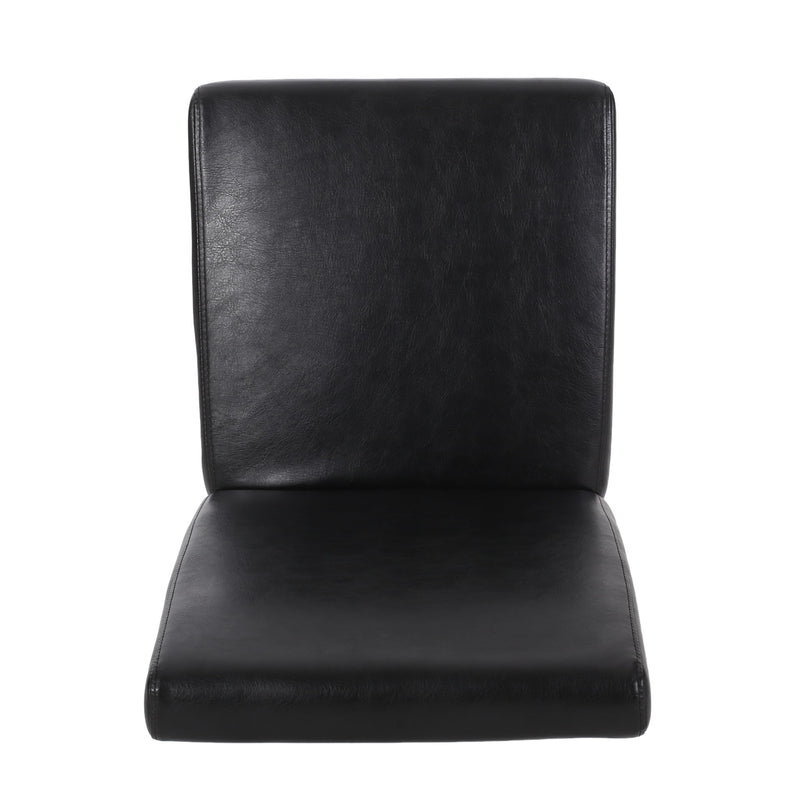 Contemporary Dining Chair With Rubberwood Legs (Set of 2)