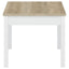 Quintara - 3 Piece Coffee Table Set - Natural / White