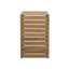 Aluminum Outdoor C - Shaped Side Table For Patio