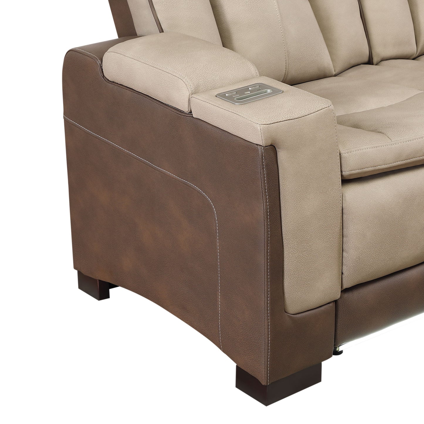 Bruno - Power Reclining Living Room Set With LED Lighting