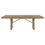 10 Piece Extension Dining Set With Upholstered Chairs And Matching Sideboard - Light Brown